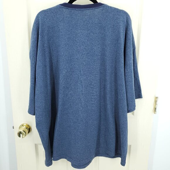 Men's VTG 90s/2000s No Boundaries Slacker Short Sleeve Tee XXXL Heather Blue - Picture 2 of 13